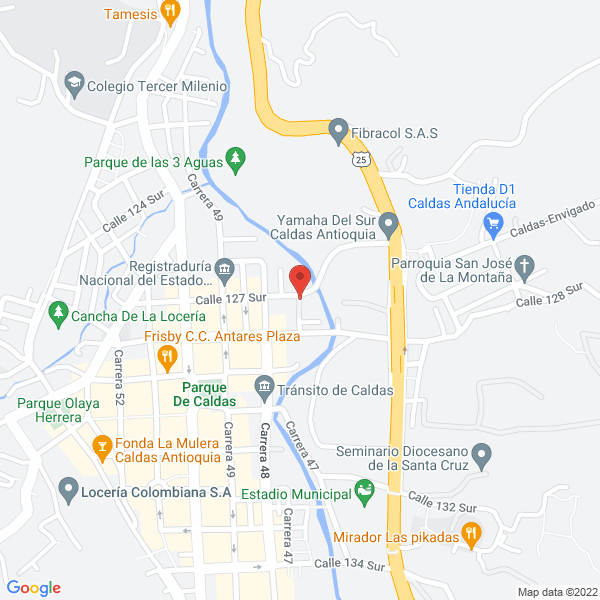 Map of La Ventana De Libia
