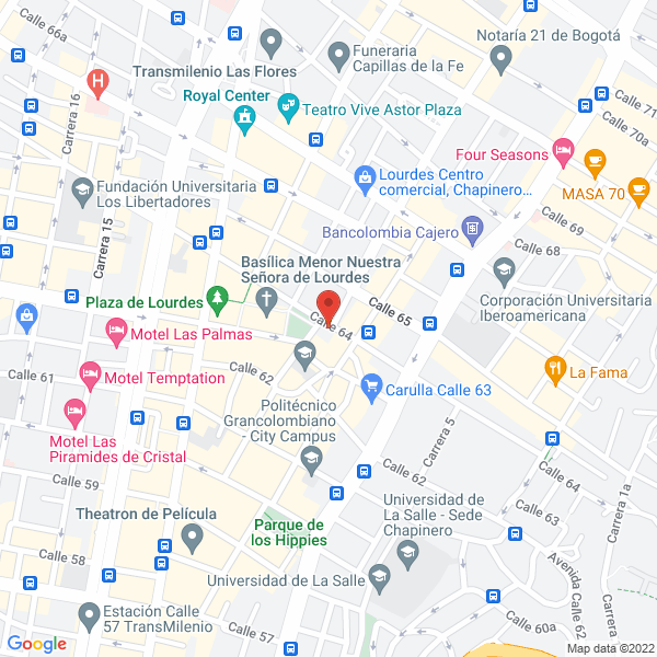 Mapa de Laborales Medellin S A