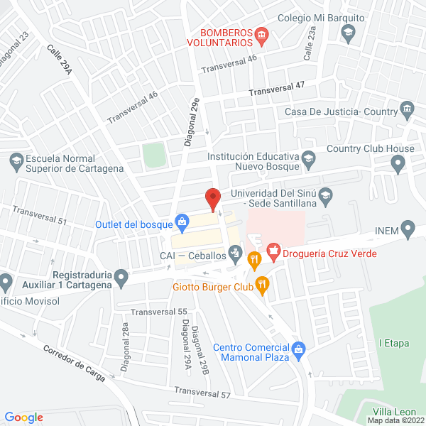 Map of Laboratorio Clínico Camacho Liceth