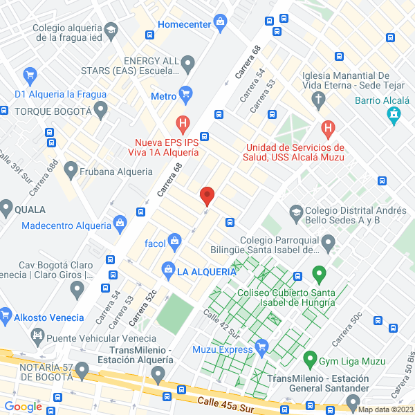 Mapa de Lámparas Peniel