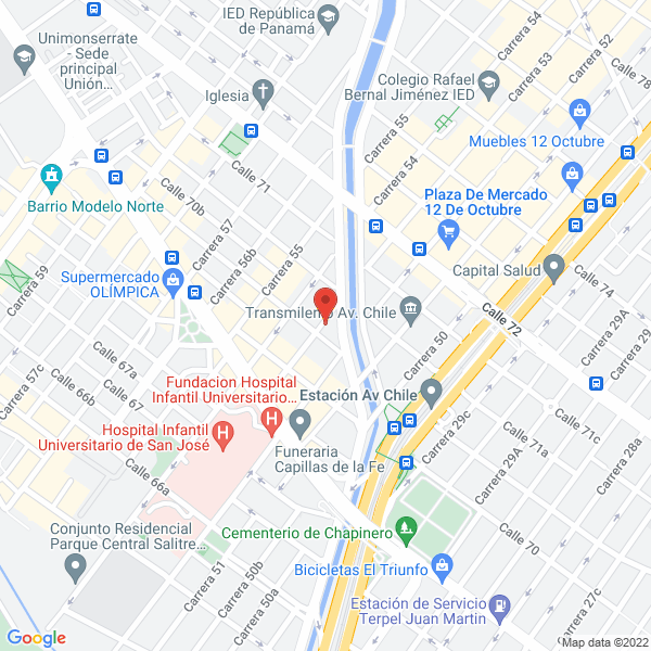 Mapa de Laofi S.A.S