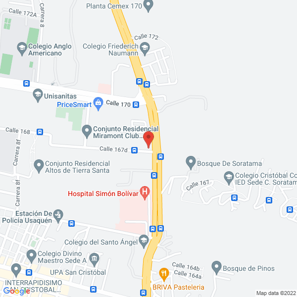 Mapa de Las Delicias De Diago S.A.S.