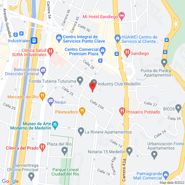 Map of Laboratorio Electromecánico Qtest