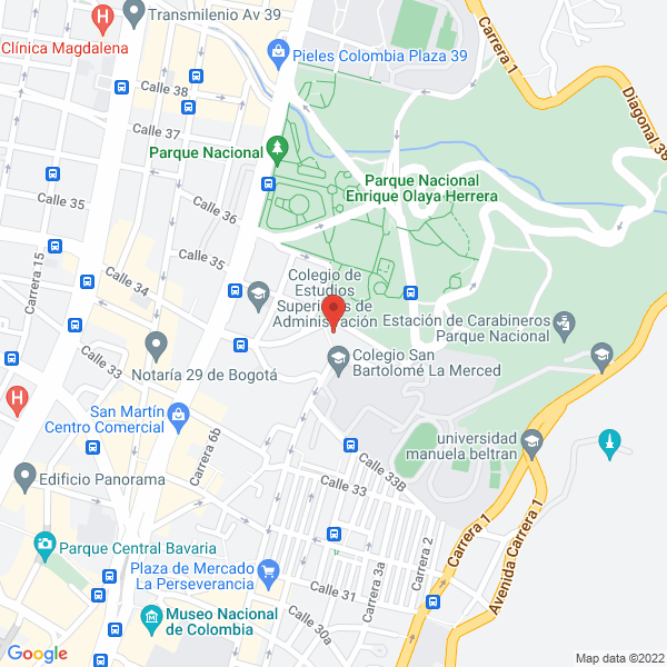 Mapa de Laboratorios Black Velvet Ltda.