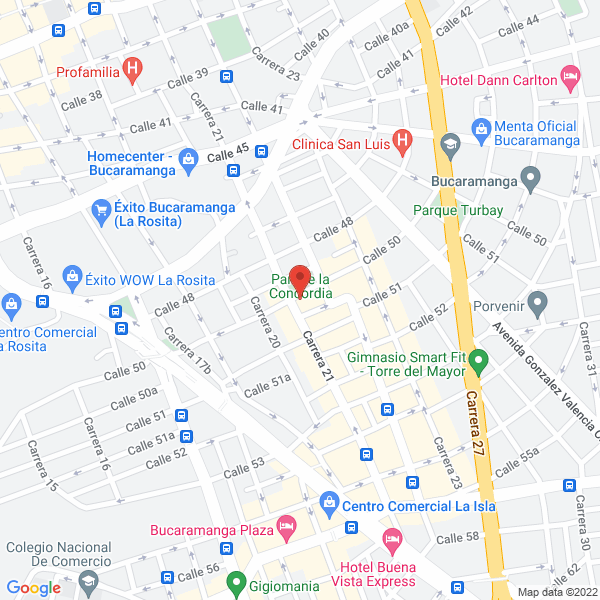 Map of Laboratorios Mary'Am S.A.S.