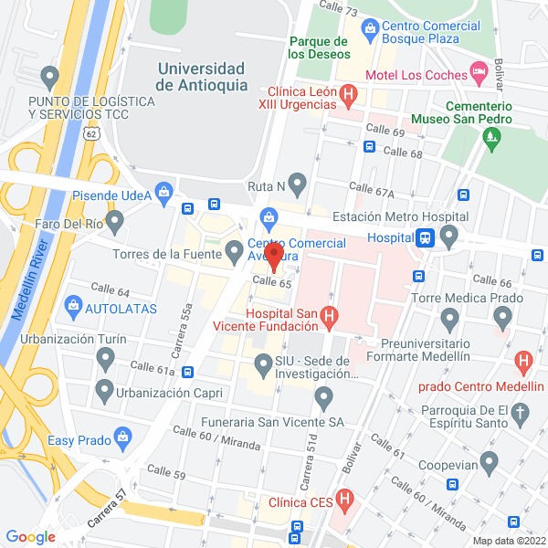 Map of Laboratorios Proesco S.A