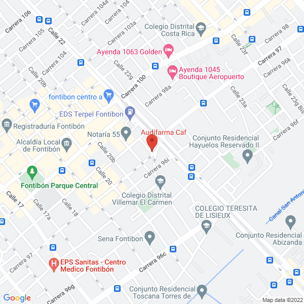 Mapa de Laser 3D S.A.S.