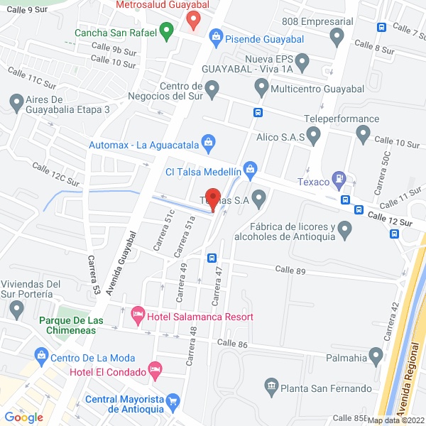 Map of Maximofles S.A