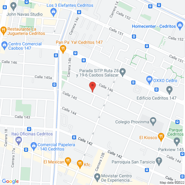 Mapa de Maya Consultoría S.A.S.