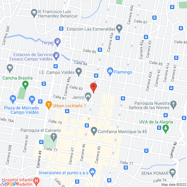 Map of Mayor Pez S.A.