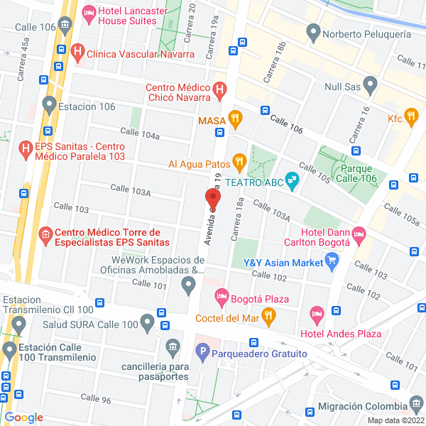 Mapa de Mazmotor S.A.S.