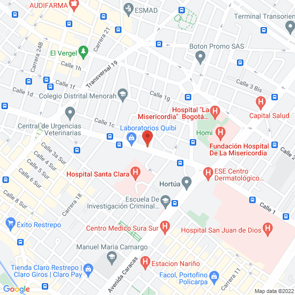 Mapa de Indumecanizados Y Grabados Martínez