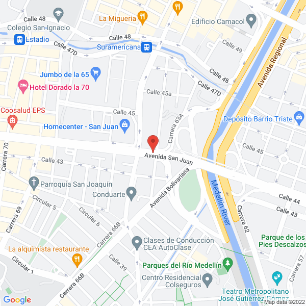 Map of Inconcar Ltda.