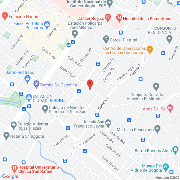Mapa de Industria Panificadora Amapolita