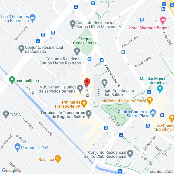 Mapa de Industrias Ditecal