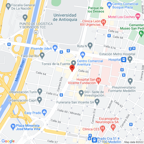 Map of Mercaservicios