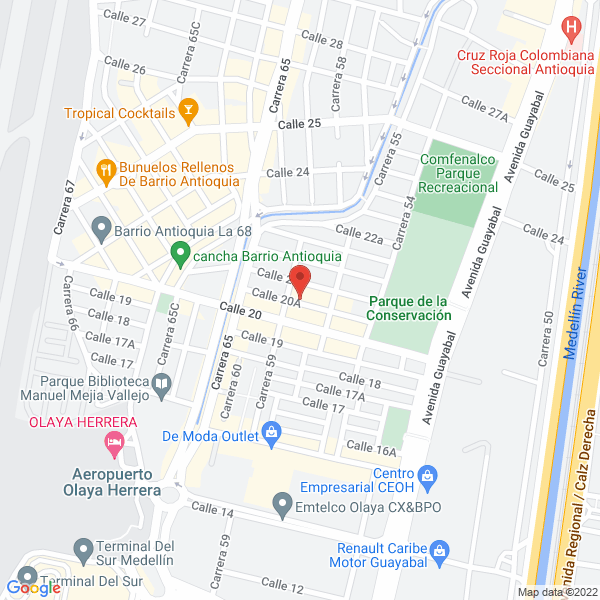 Map of Merchandising María Botones S.A.S
