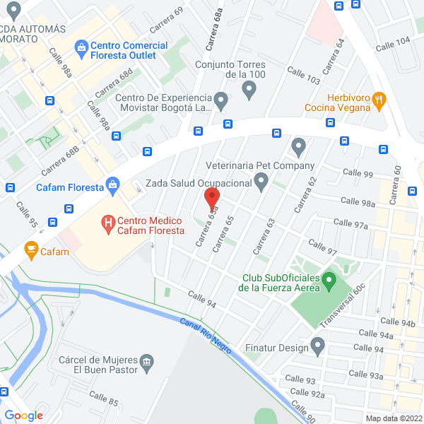 Mapa de Merkaweb Ltda.