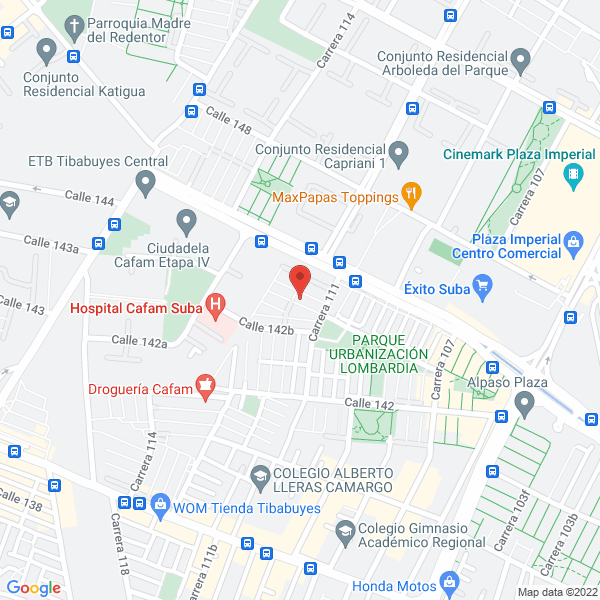 Mapa de Jardín Burbujas De Sabiduría