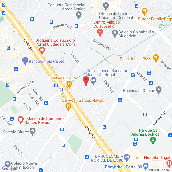 Mapa de Latin Dance