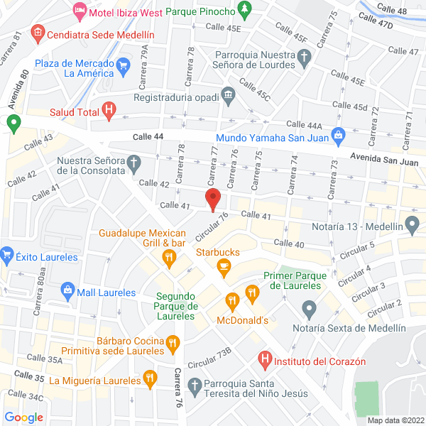 Map of Laundry One