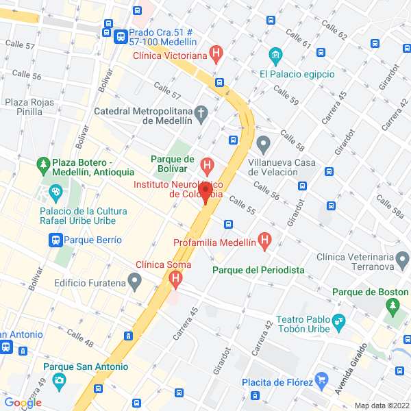 Map of Lavandería Blancolor