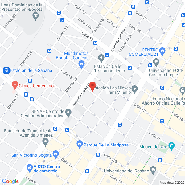 Mapa de Lifan De Colombia Ltda.