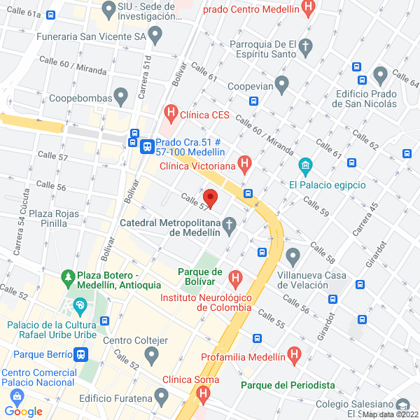 Map of Liga De La Misa Cotidiana