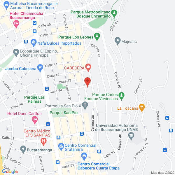 Map of Liliana Pabon Arquitecta