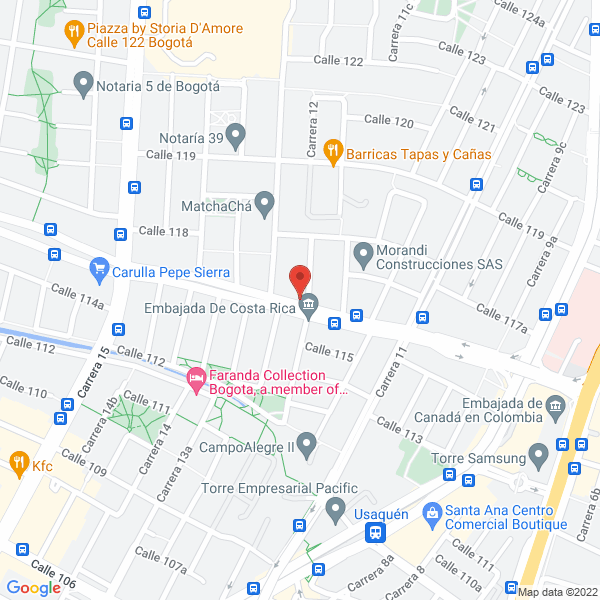 Mapa de Limaras S.A.S.