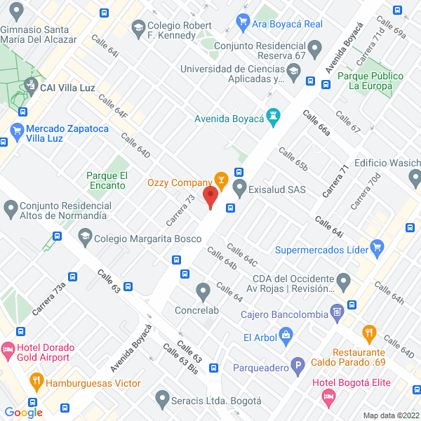 Mapa de Limpiando Ando S.A.S.