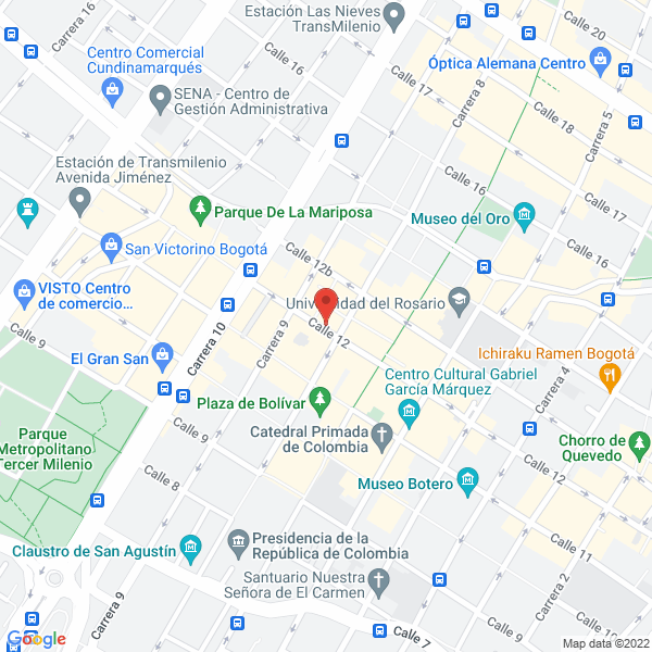 Mapa de Linero & Cia Fotograbado