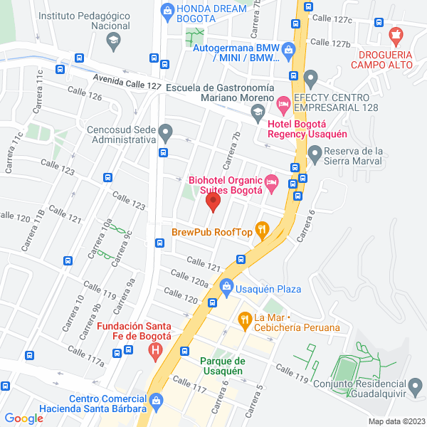 Mapa de Linexperts Consultoría Empresarial S.A.S.