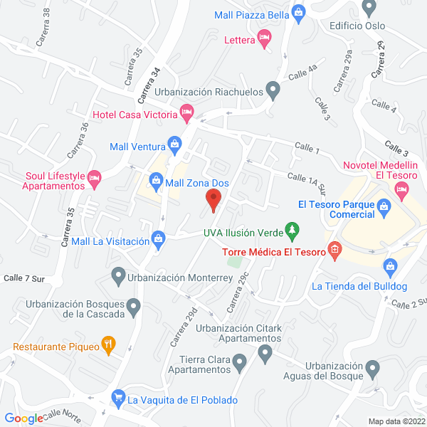Map of Litco Ltda