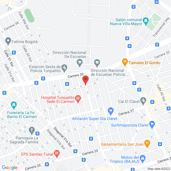 Mapa de Ingeobyte Ltda.
