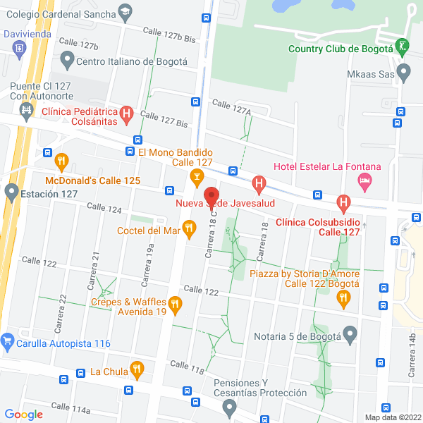 Mapa de Jardín Infantil La Ronda Alegre