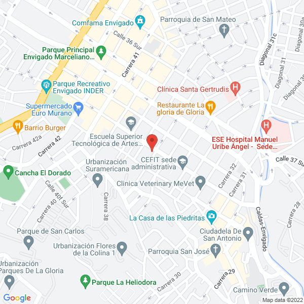 Map of Jardín Infantil Melodías