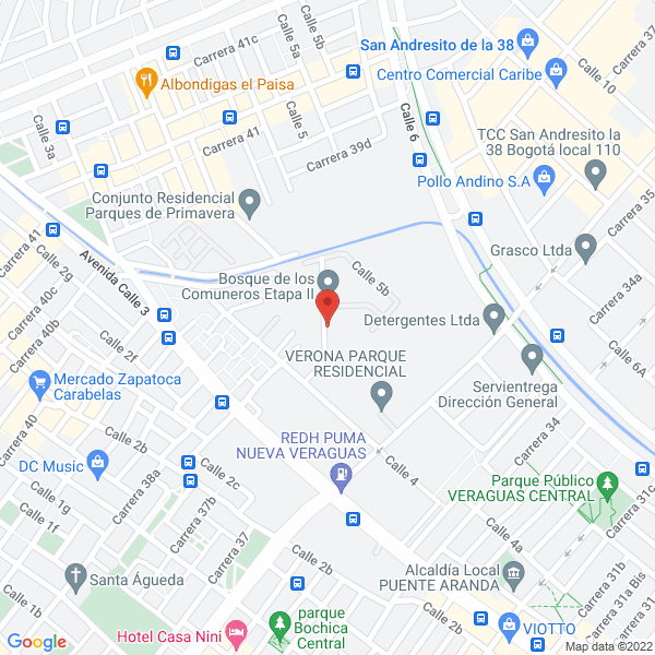 Mapa de Jardín Infantil Palabras Y Juegos
