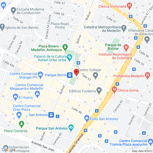 Map of Los Billares