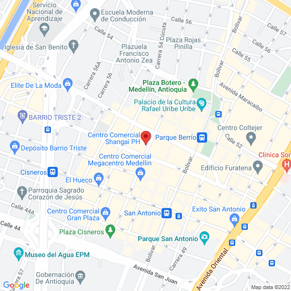 Map of Los Pitufinos