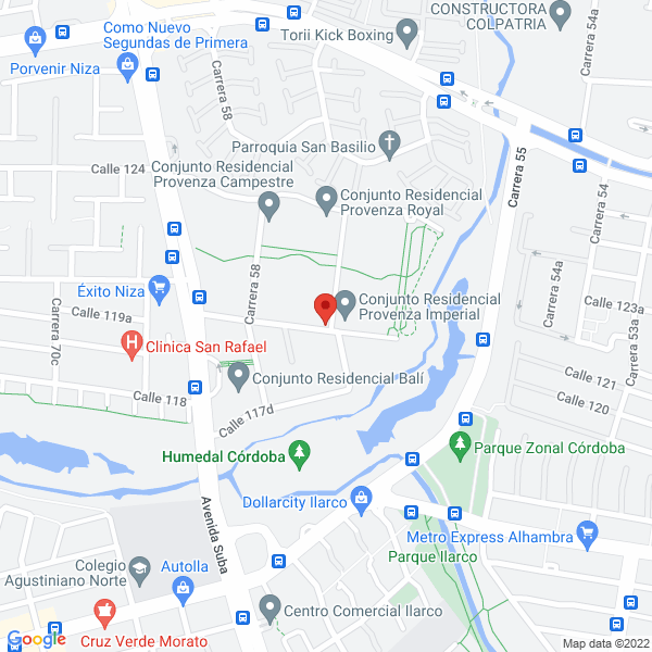 Mapa de Lpc Ingeniería Vial S.A.S.