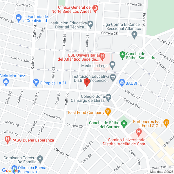 Map of Lubdy Repostería Y Pastelería