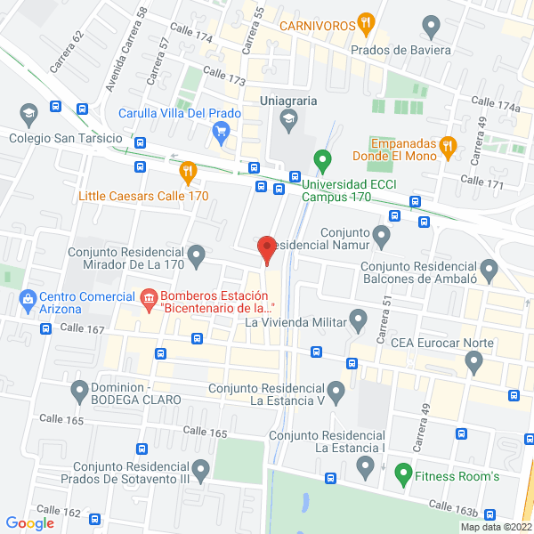 Mapa de Lúnea Creativa S.A.S.