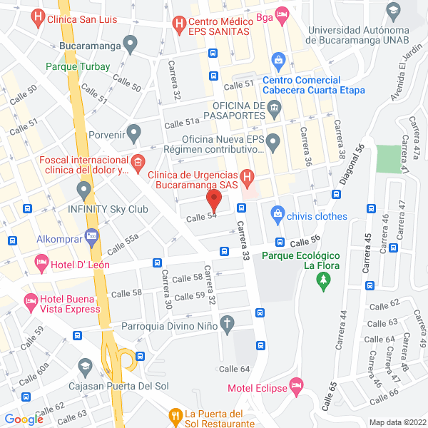 Map of M & S Odontología S.A.