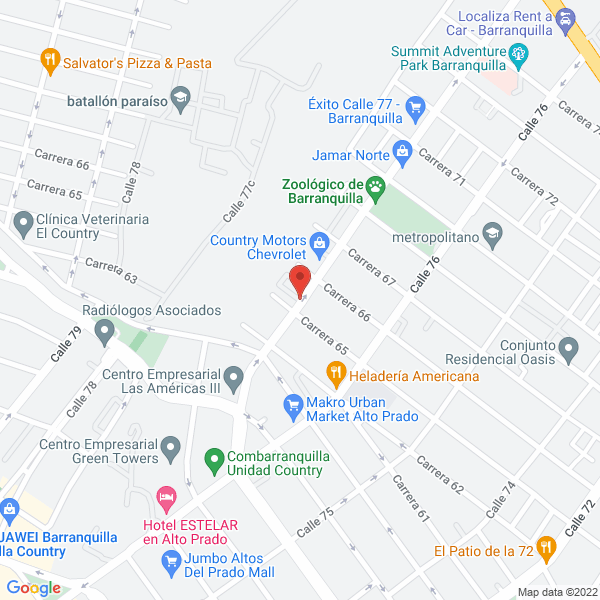 Map of M. Marcomex S.I.A. Ltda.