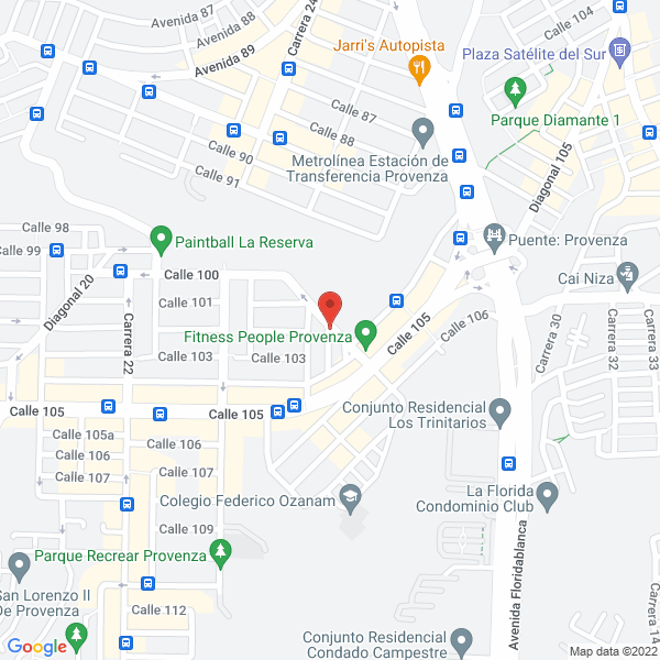 Map of Mantenimiento A&G Servicios Ltda.