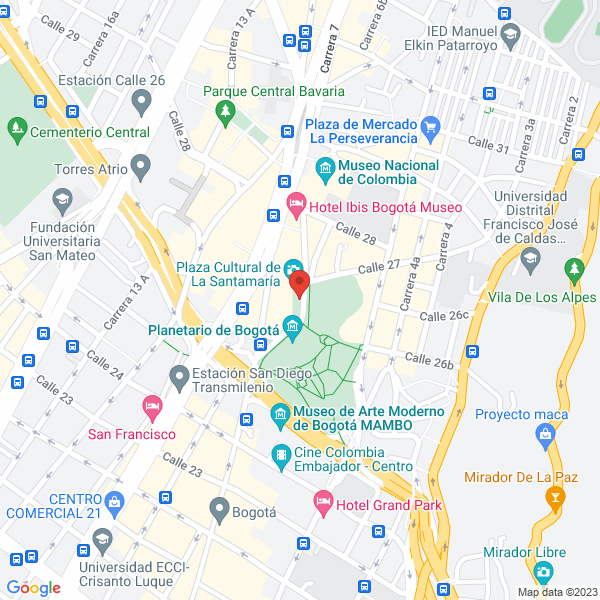 Mapa de Mantilla & Ternera Abogados Consultores S.A.