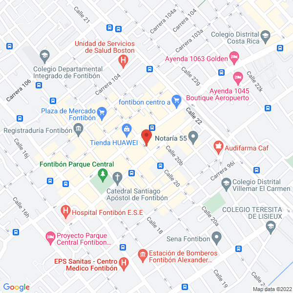 Mapa de Pastelería La Madroñera