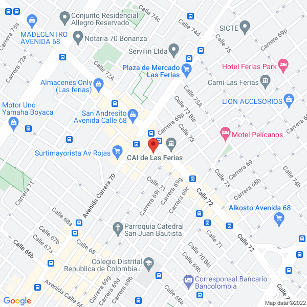 Mapa de Prodygraf Ltda.