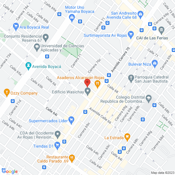 Mapa de Proimplast Ltda.
